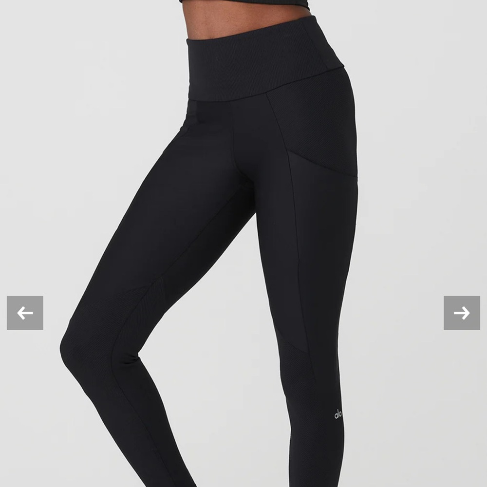 Alo ribbed airlift enchanted legging size small